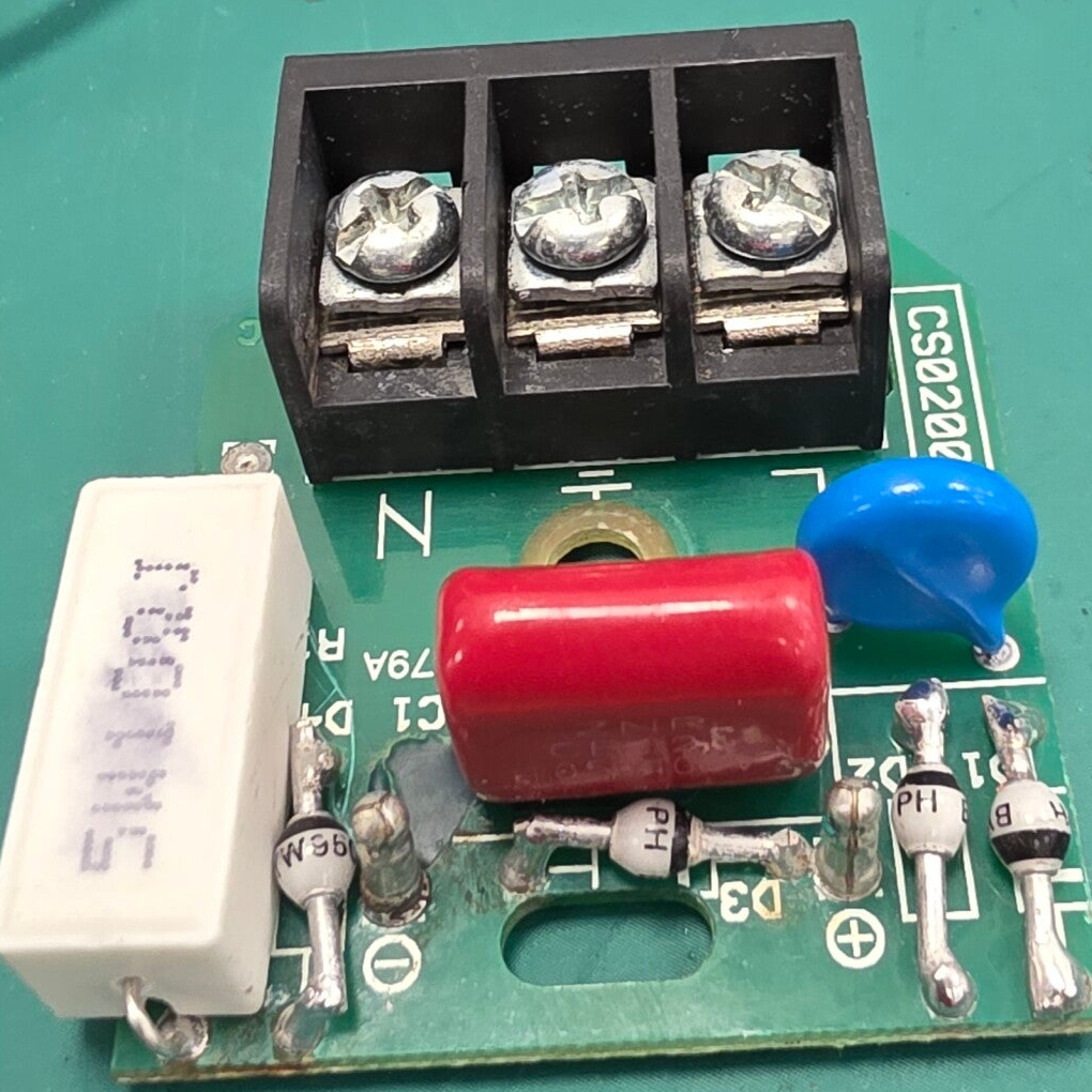 Rectificador Honeywell CS020071 tras el montaje